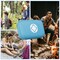 276PCS Small Travel First Aid Kit Supplies for Business, First Aid Kits Backpacking Essentials Items Trauma First Aid Survival Kits for Home Outdoor Adventure, Blue AMORNING